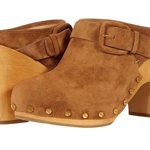 Dacey Clog. Worn once, exceptional condition. Original box with duster bag